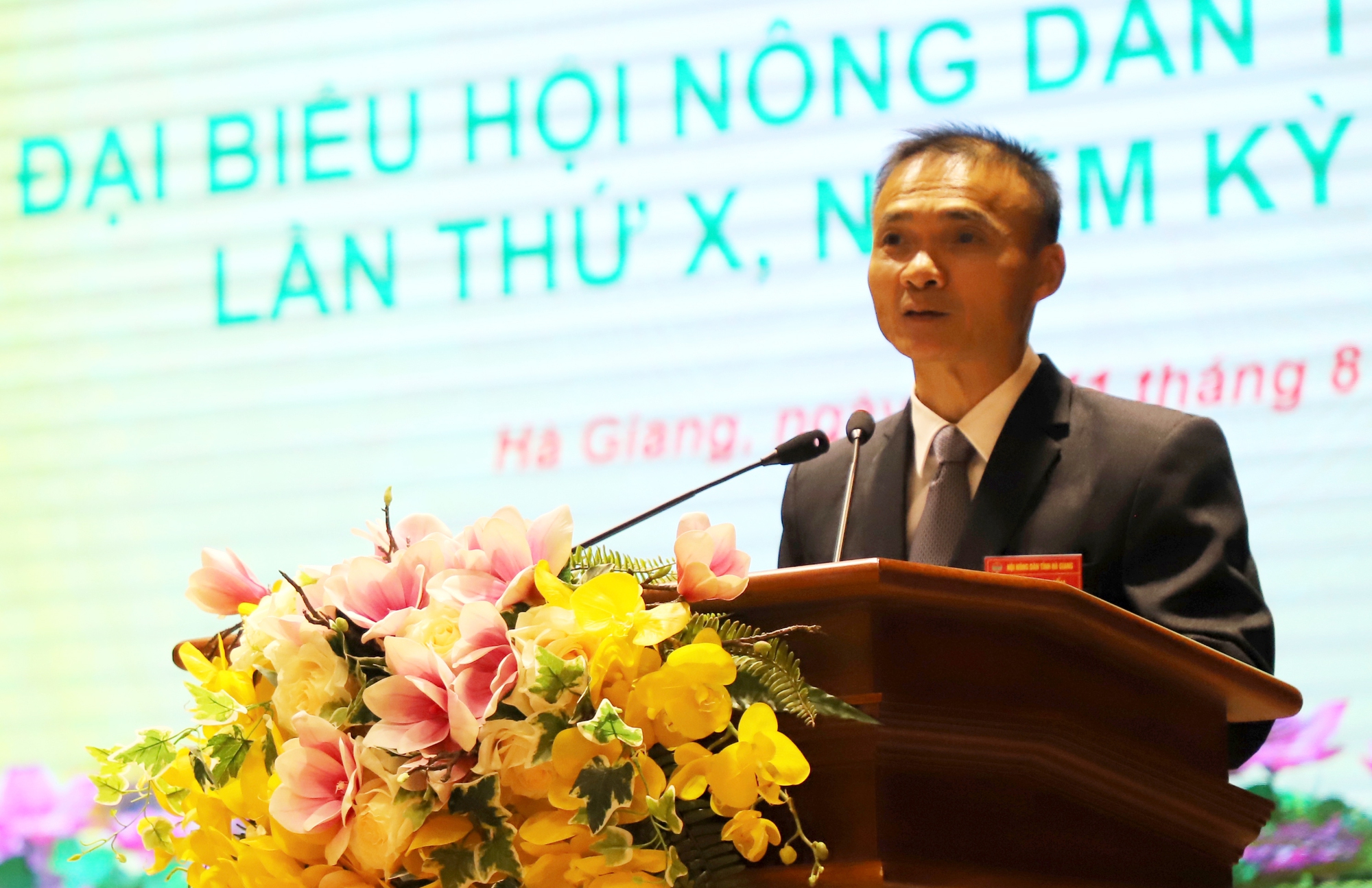 Đại hội đại biểu Hội Nông dân tỉnh Hà Giang lần thứ X, bầu 31 đồng chí vào Ban Chấp hành - Ảnh 3.