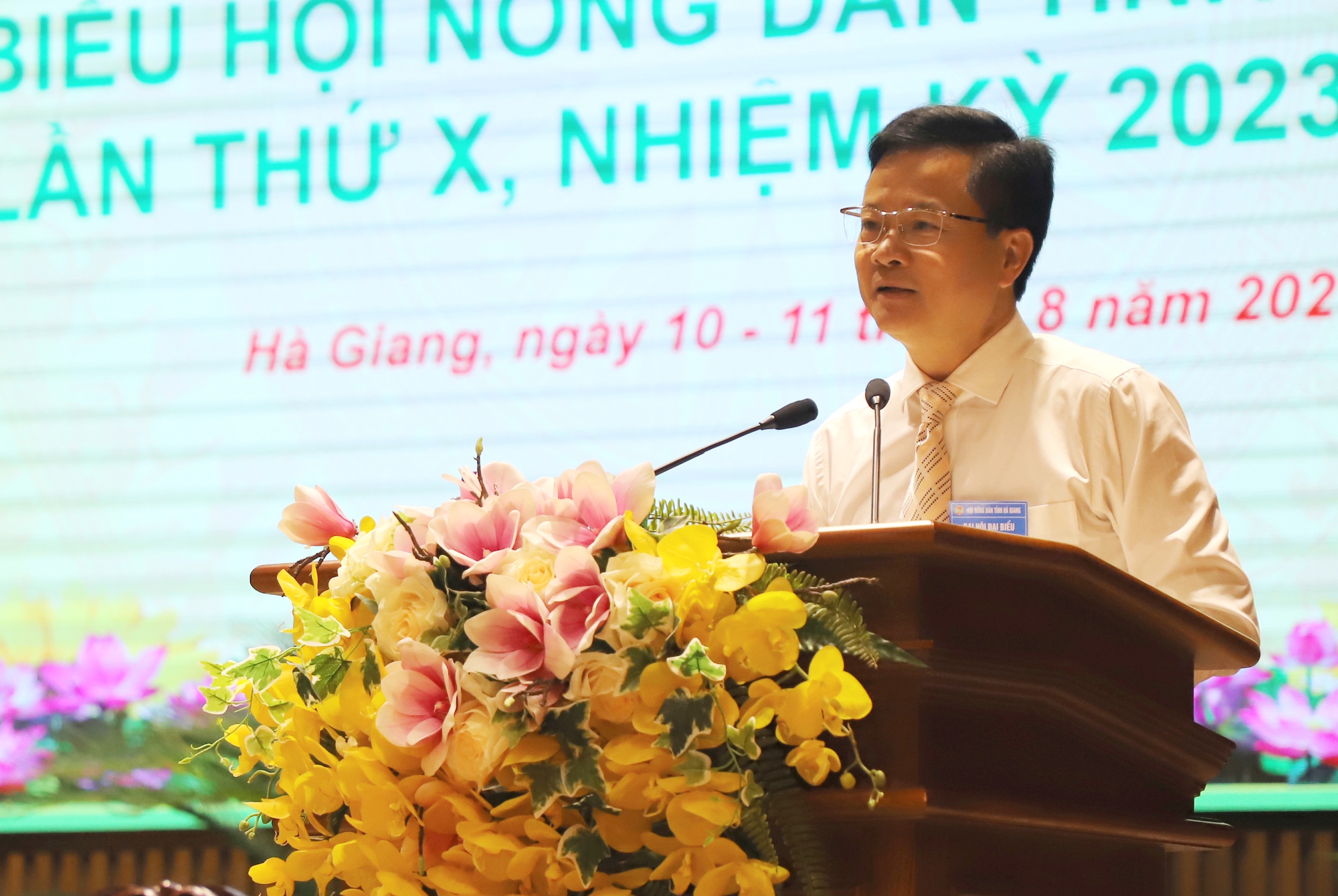 Đại hội đại biểu Hội Nông dân tỉnh Hà Giang lần thứ X, bầu 31 đồng chí vào Ban Chấp hành - Ảnh 2.