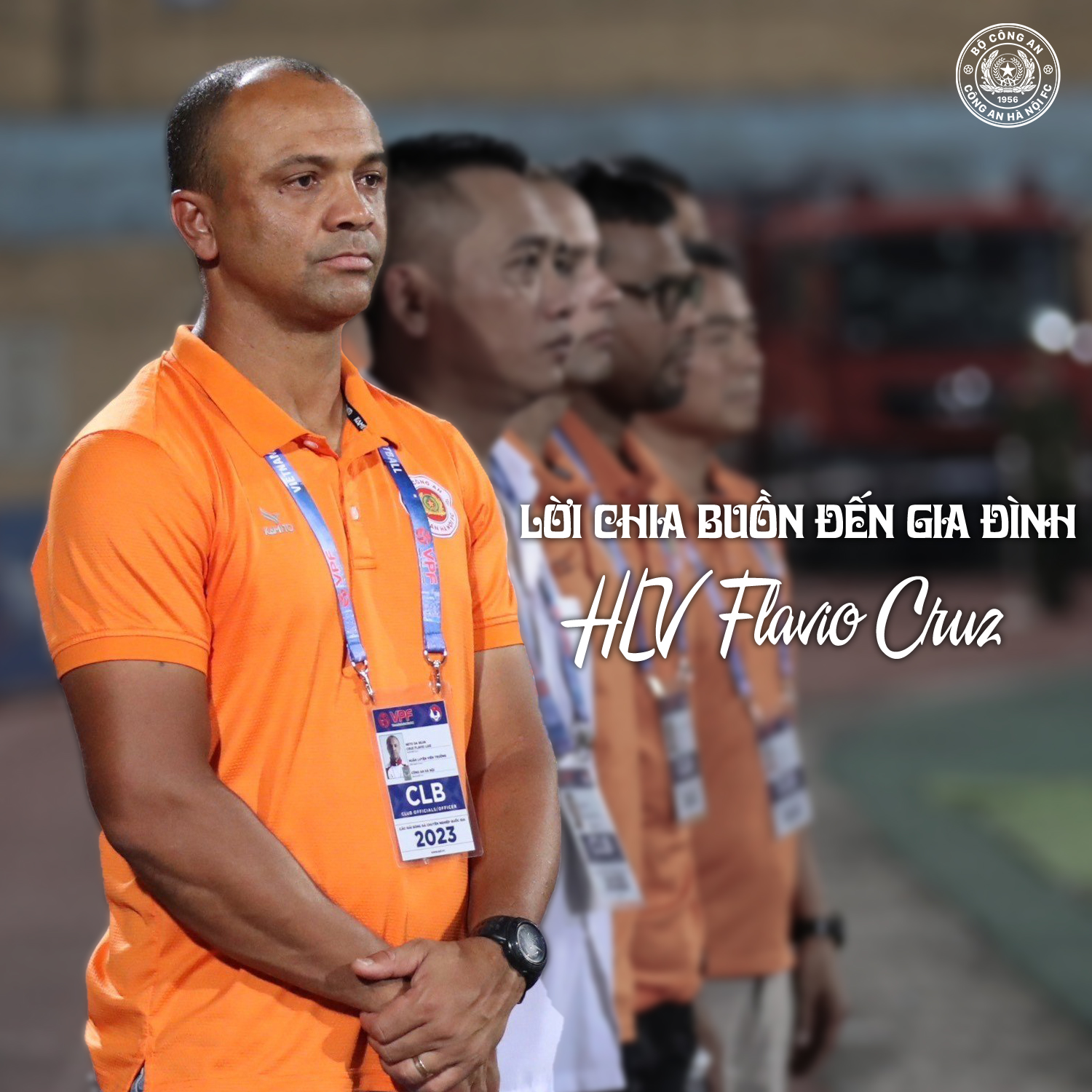 CLB CAHN ra thông báo về HLV Flavio Cruz - Ảnh 1.