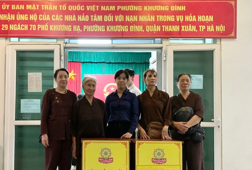 Đã huy động được 55,5 tỷ đồng hỗ trợ nạn nhân vụ cháy ở Thanh Xuân - Ảnh 2.