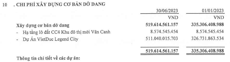 Từ báo cáo tài chính VGPIPE (VGS) hé lộ tình trạng pháp lý dự án Việt Đức Legend City - Ảnh 2.