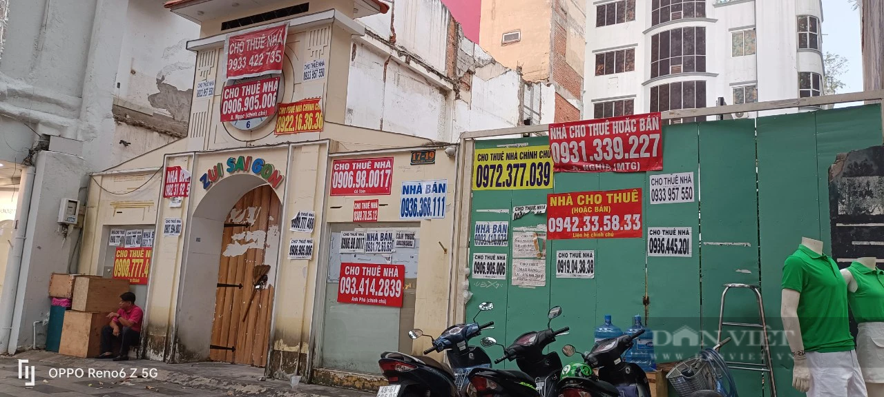 Ảm đạm mặt bằng cho thuê ngay trung tâm Sài Gòn những ngày cuối năm- Ảnh 1.