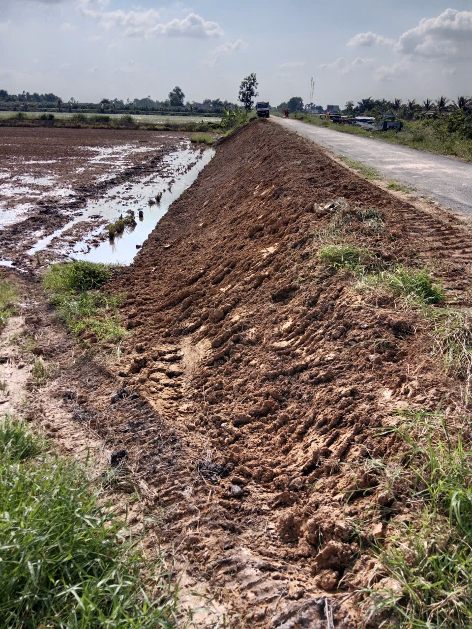 Có hay không việc khai thác đất đường kênh 61 huyện Thạnh Hóa (Long An) đem bán ở ngoài huyện? - Ảnh 2.