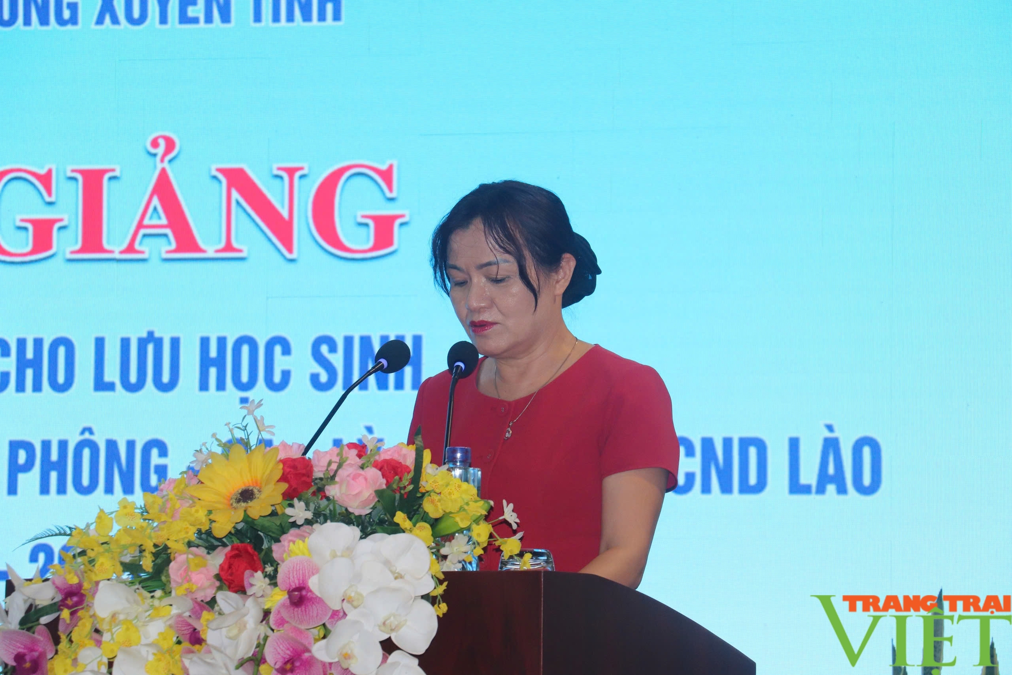 Khai giảng khóa đào tạo tiếng Việt cho lưu học sinh Lào năm học 2024 – 2025 - Ảnh 1.