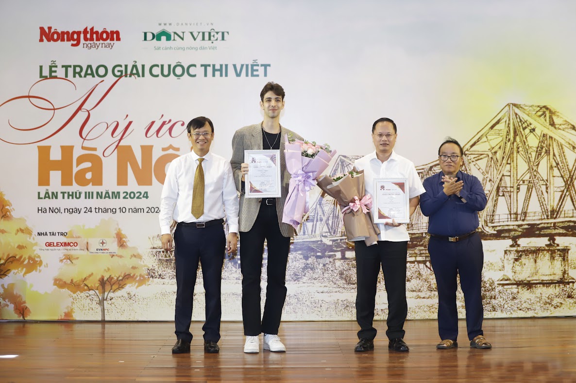 "Trải lòng" của những vị khách nước ngoài dự Lễ trao giải Cuộc thi viết Ký ức Hà Nội- Ảnh 1.