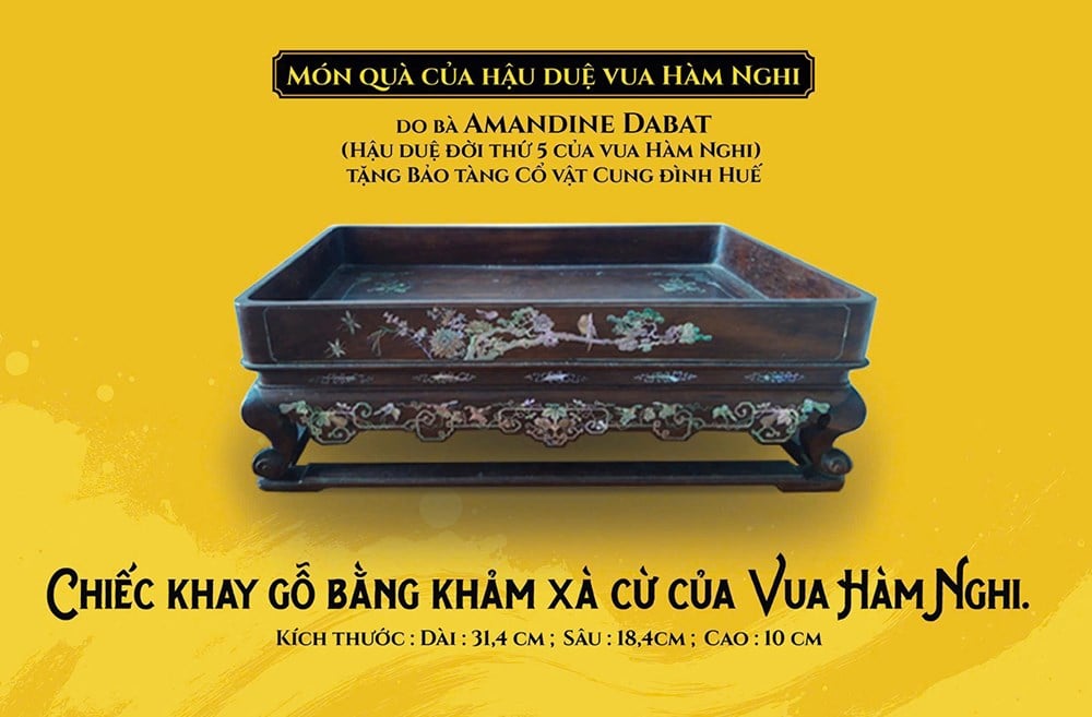 Trung tâm Bảo tồn di tích cố đô Huế tiếp nhận các kỷ vật của vua Hàm Nghi từ Pháp- Ảnh 3.