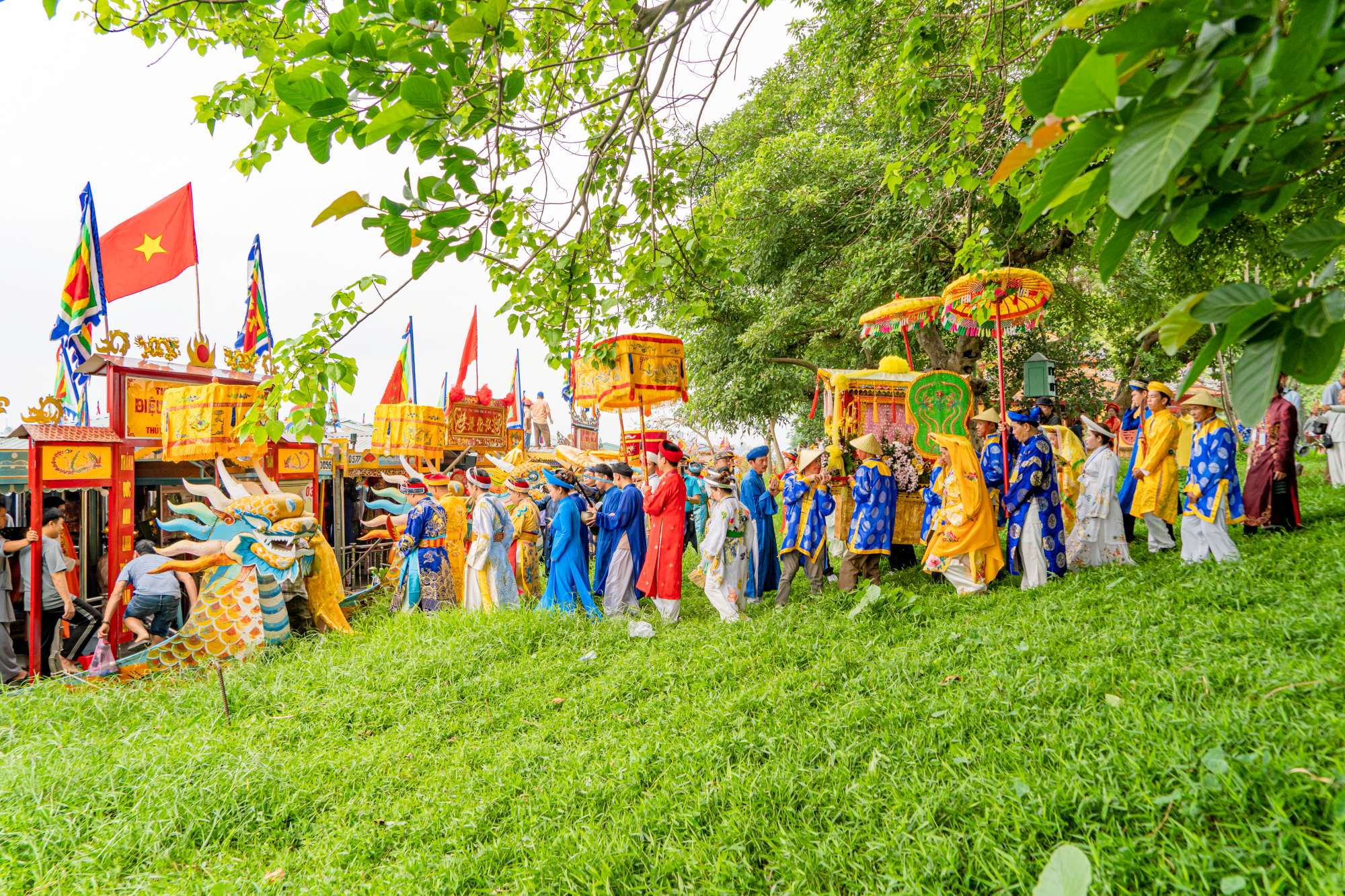 Lễ hội điện Huệ Nam và nghề làm bún Vân Cù của Huế trở thành di sản văn hóa phi vật thể quốc gia- Ảnh 1.