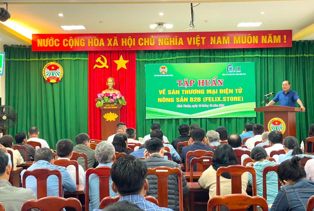 Ký kết hợp tác hỗ trợ nông dân ứng dụng thương mại điện tử ở Ninh Thuận- Ảnh 1.