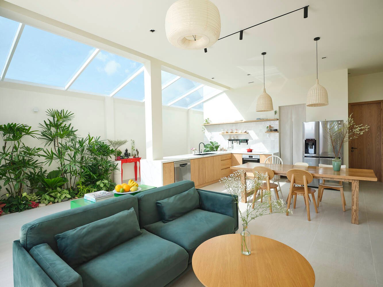 Khám phá kiến trúc "resort phố" trong ngôi nhà 1 tầng tại TP. HCM- Ảnh 6.