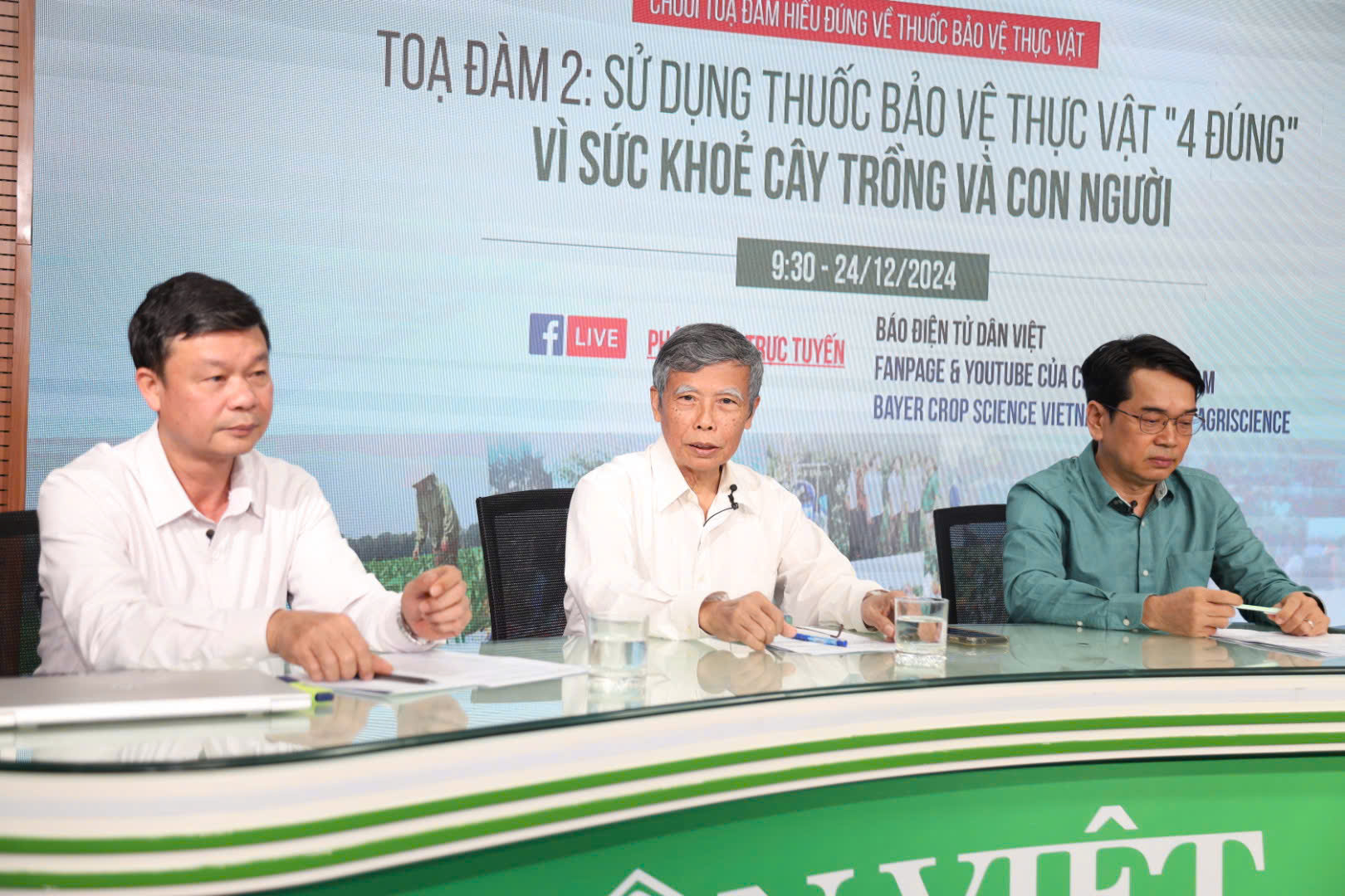 Tọa đàm Sử dụng thuốc bảo vệ thực vật "4 đúng" vì sức khỏe cây trồng và con người - Ảnh 1.