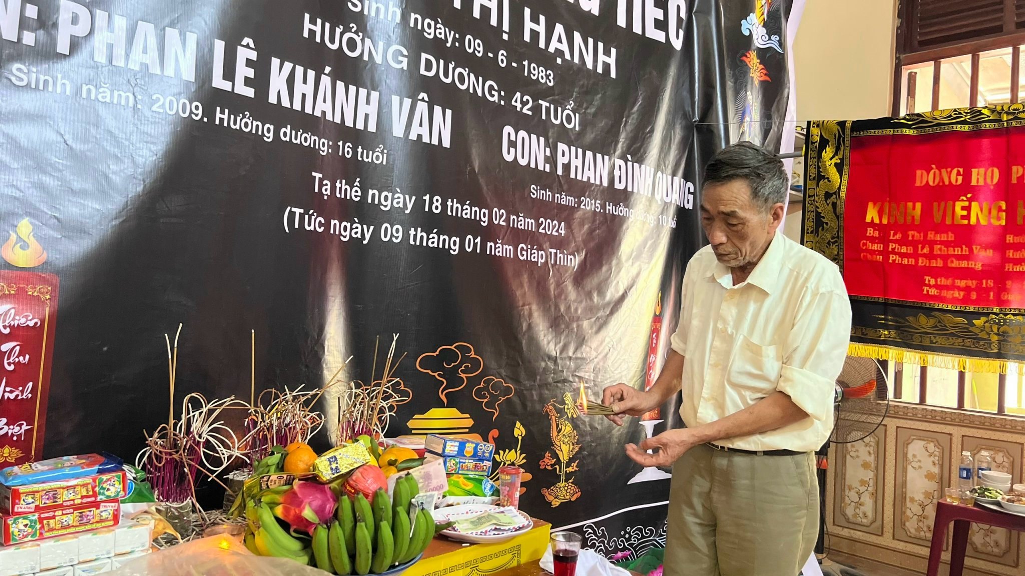 Tai nạn thảm khốc trên cao tốc Cam Lộ-La Sơn: Tài xế là chú ruột, điều khiển xe của gia đình nạn nhân- Ảnh 1.