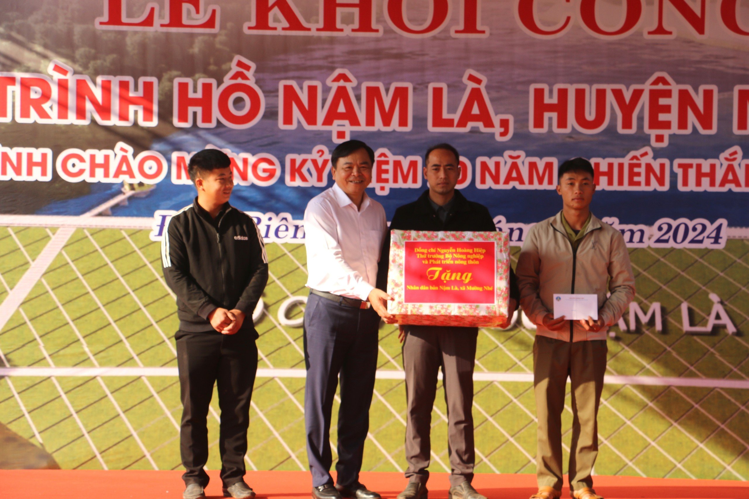 Mường Nhé: Khởi công Dự án đầu tư xây dựng Hồ Nậm Là- Ảnh 3. Mường Nhé: Khởi công Dự án đầu tư xây dựng Hồ Nậm Là- Ảnh 3.