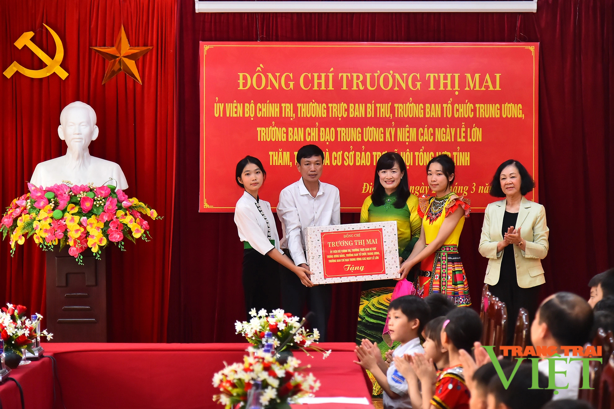 Thường trực Ban Bí thư Trương Thị Mai thăm, làm việc tại Điện Biên - Ảnh 2. Thường trực Ban Bí thư Trương Thị Mai thăm, làm việc tại Điện Biên - Ảnh 2.