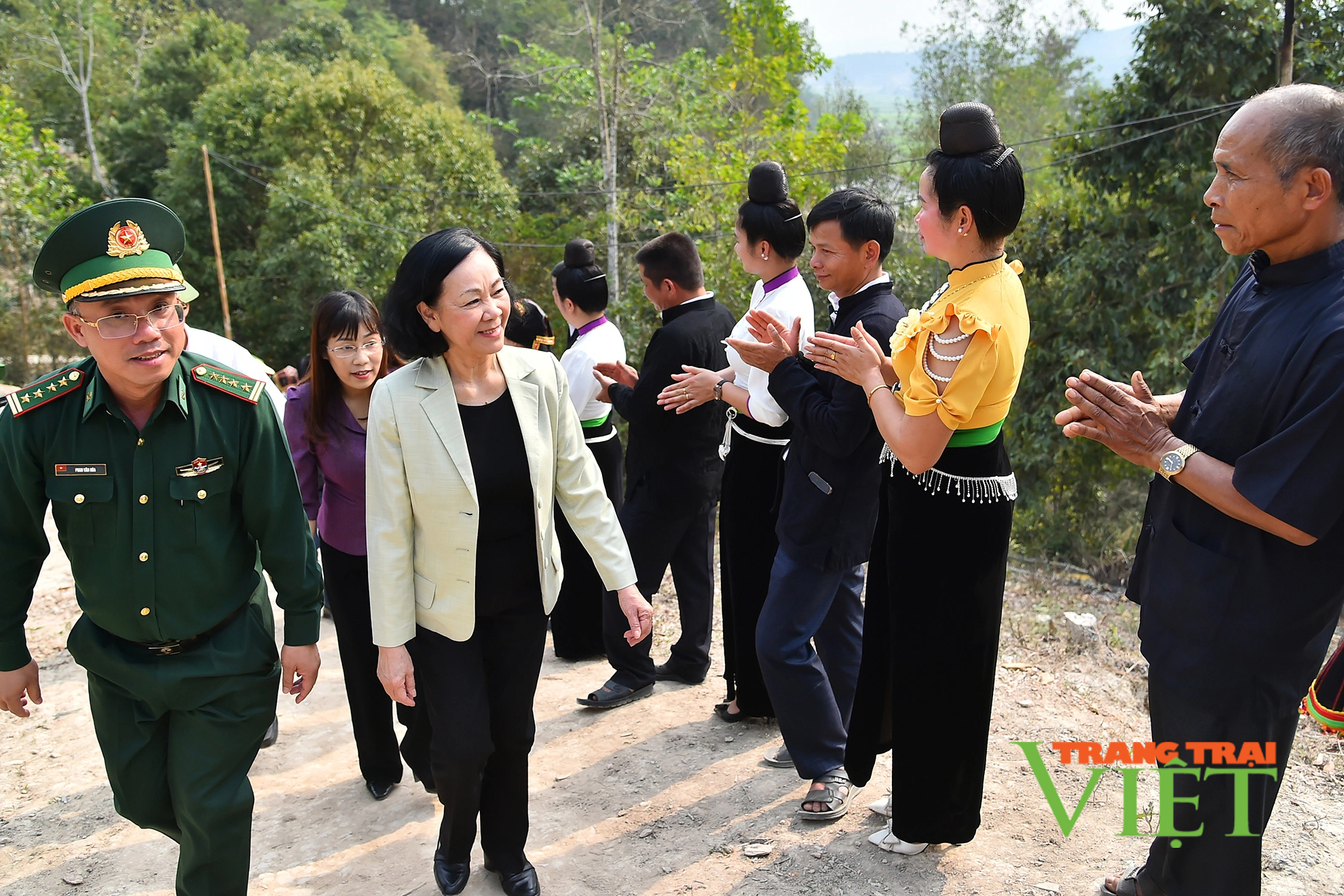 Thường trực Ban Bí thư Trương Thị Mai thăm, làm việc tại Điện Biên - Ảnh 3. Thường trực Ban Bí thư Trương Thị Mai thăm, làm việc tại Điện Biên - Ảnh 3.