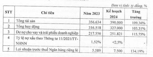 TPBank (TPB) dự trình lãi đạt 7.500 tỷ đồng, không chia cổ tức năm 2024- Ảnh 1.