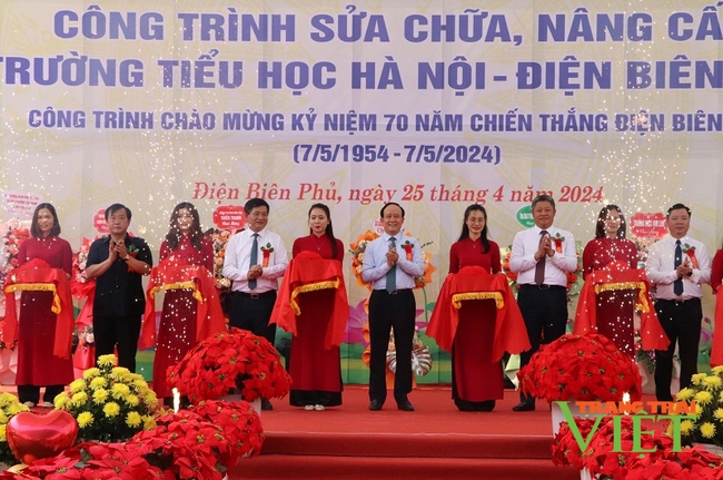 Khánh thành Trường Tiểu học Hà Nội - Điện Biên Phủ  - Ảnh 1.