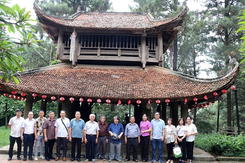 Chương Mỹ: Khảo sát, phát huy giá trị cụm di tích Quốc gia Chùa Trầm – Chùa Trăm Gian- Ảnh 1.