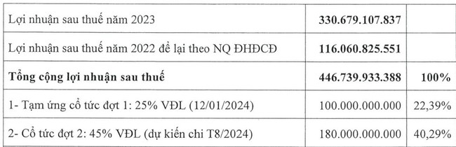 Cổ phiếu neo ở vùng đỉnh, Cảng Đình Vũ (DVP) chốt ngày trả cổ tức đợt 2 năm 2023- Ảnh 1.