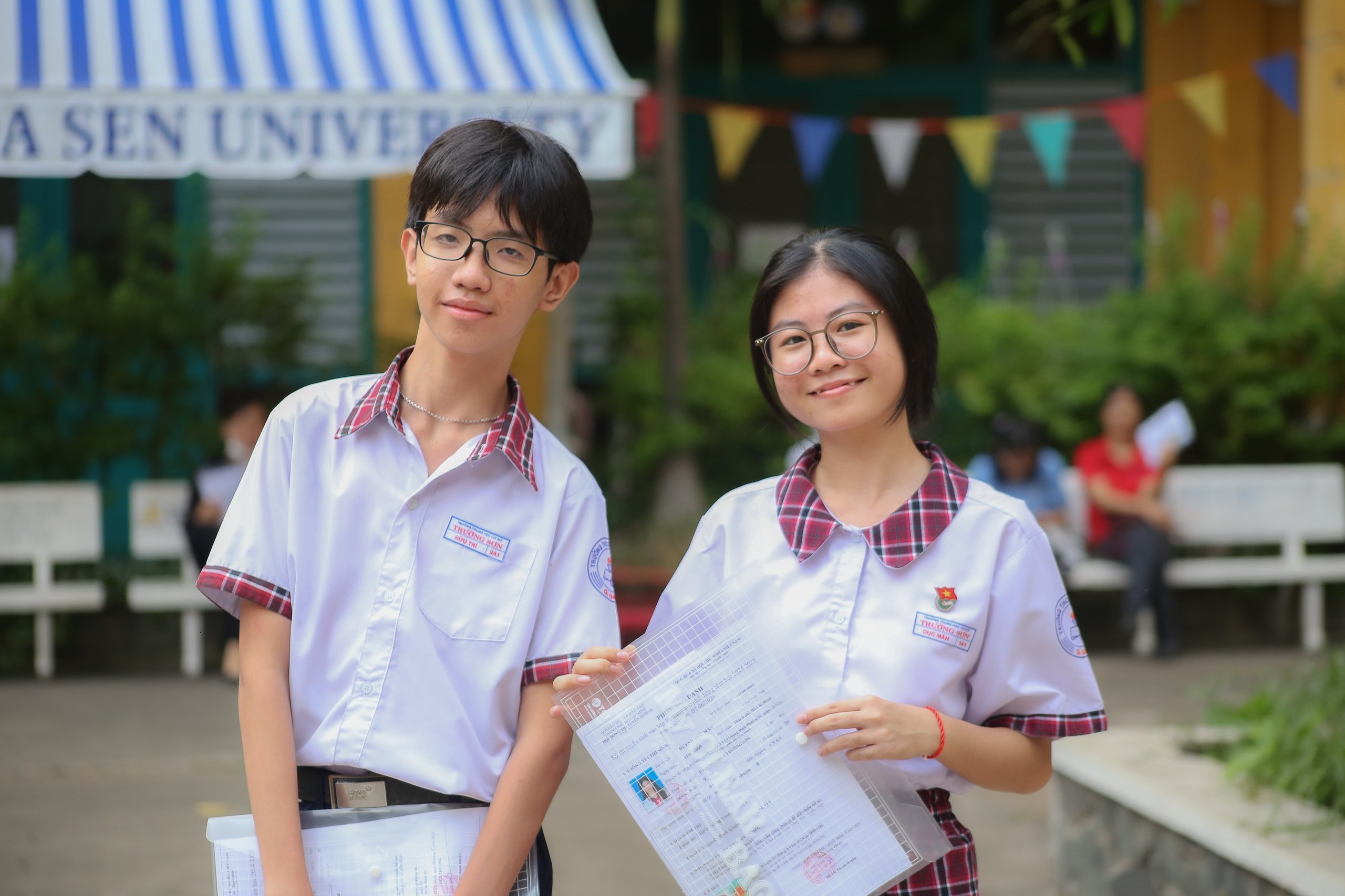 Nhìn lại những khoảnh khắc ấn tượng trong kỳ thi lớp 10 tại TP.HCM- Ảnh 2.