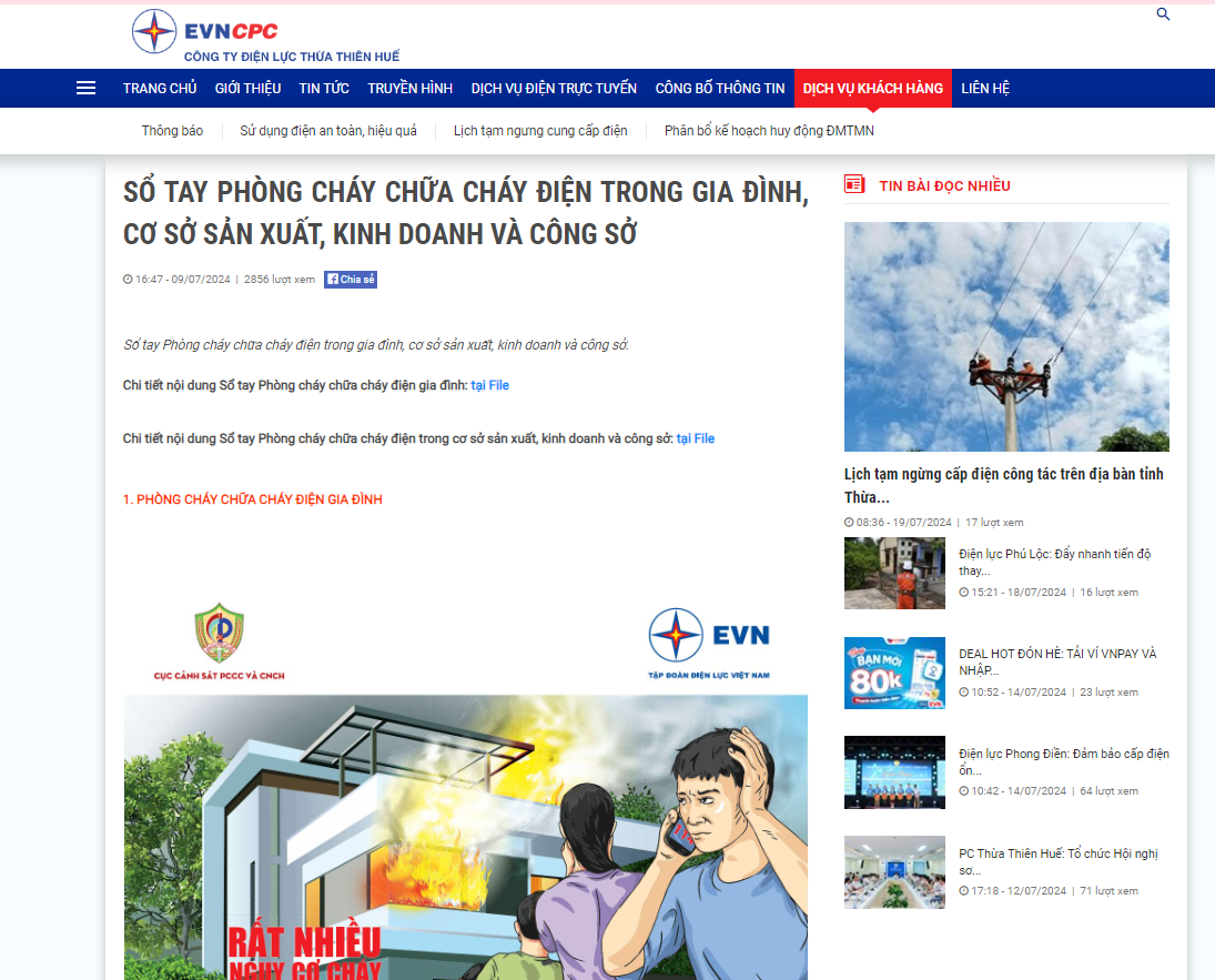 Thừa Thiên Huế: Tăng cường hướng dẫn người dân sử dụng điện an toàn, phòng chống cháy nổ- Ảnh 5.