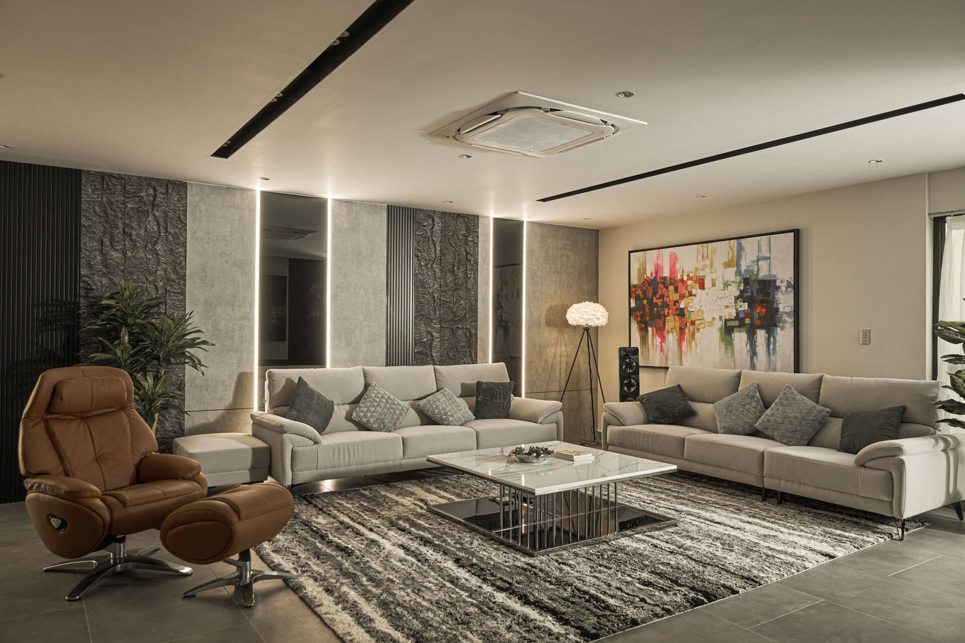 Căn penthouse mang phong cách Industrial nằm trong lòng TP. HCM - Ảnh 4.