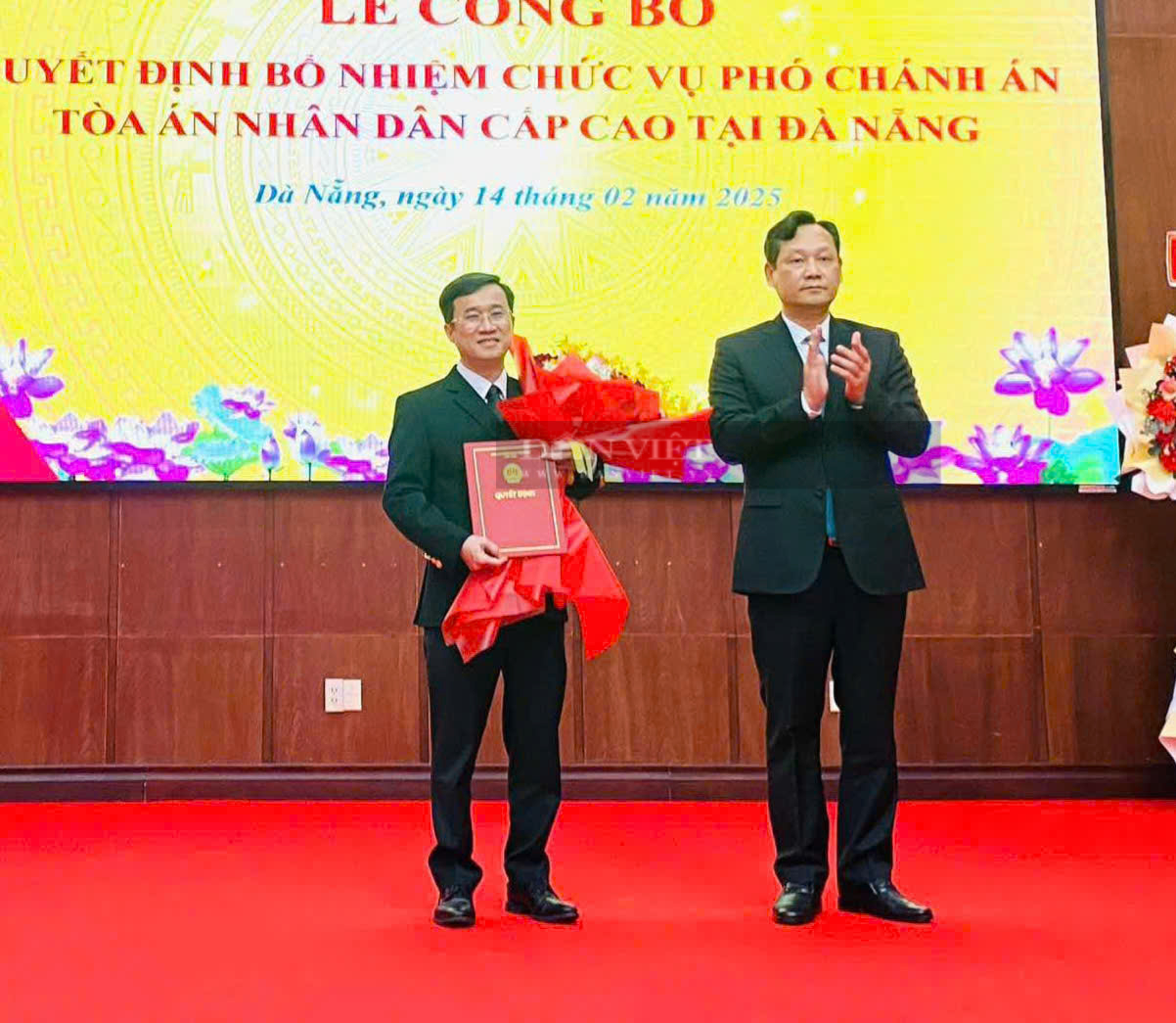 Bổ nhiệm Phó Chánh án Tòa án nhân dân cấp cao tại Đà Nẵng- Ảnh 2.