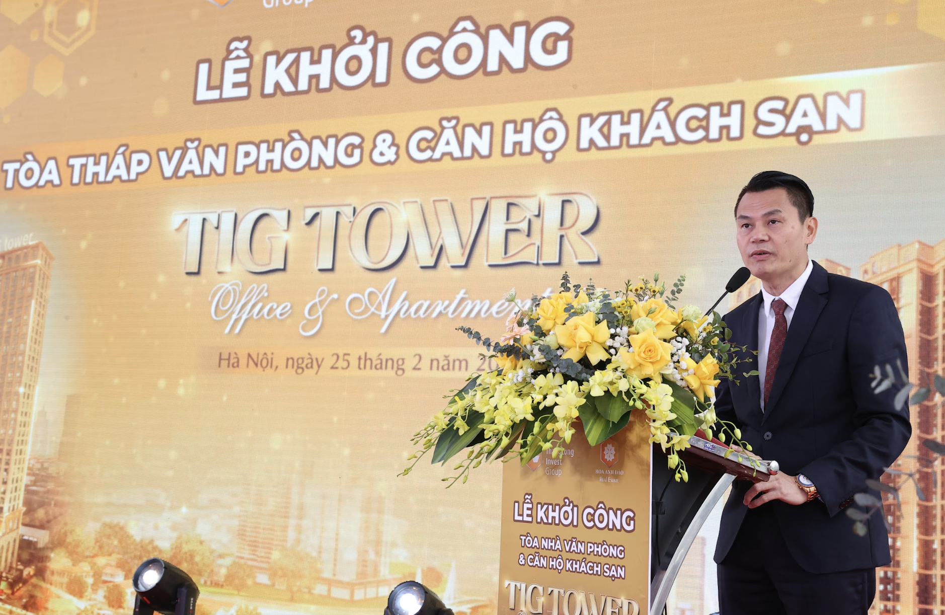 Khởi công Xây dựng Công trình Tòa Tháp Văn Phòng và Căn hộ Khách Sạn TIG TOWER - Ảnh 3.