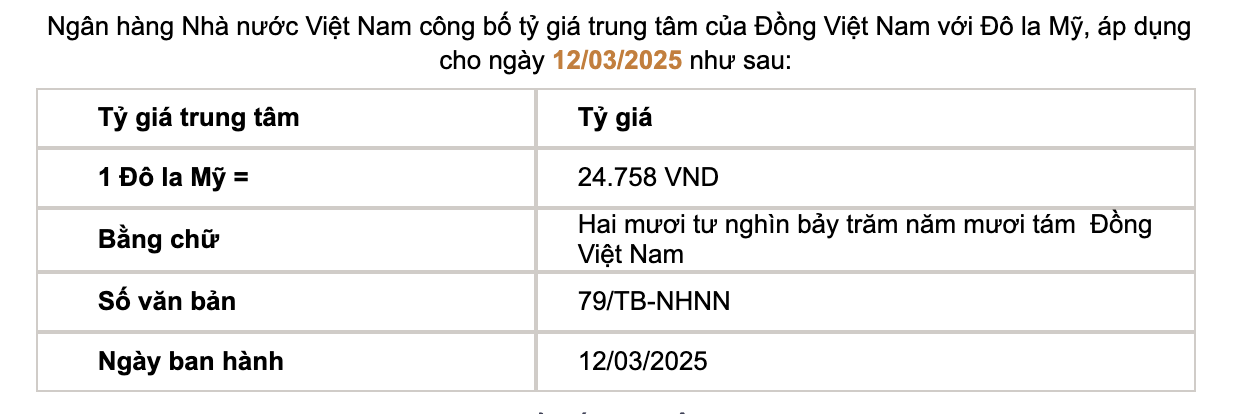 Giá USD hôm nay 12/3: - Ảnh 2.