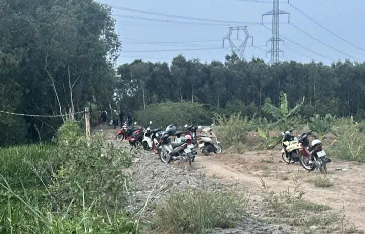 Ba cô gái rủ nhau đi câu cá, 1 người tử vong dưới ao nước ở Long An - Ảnh 1.