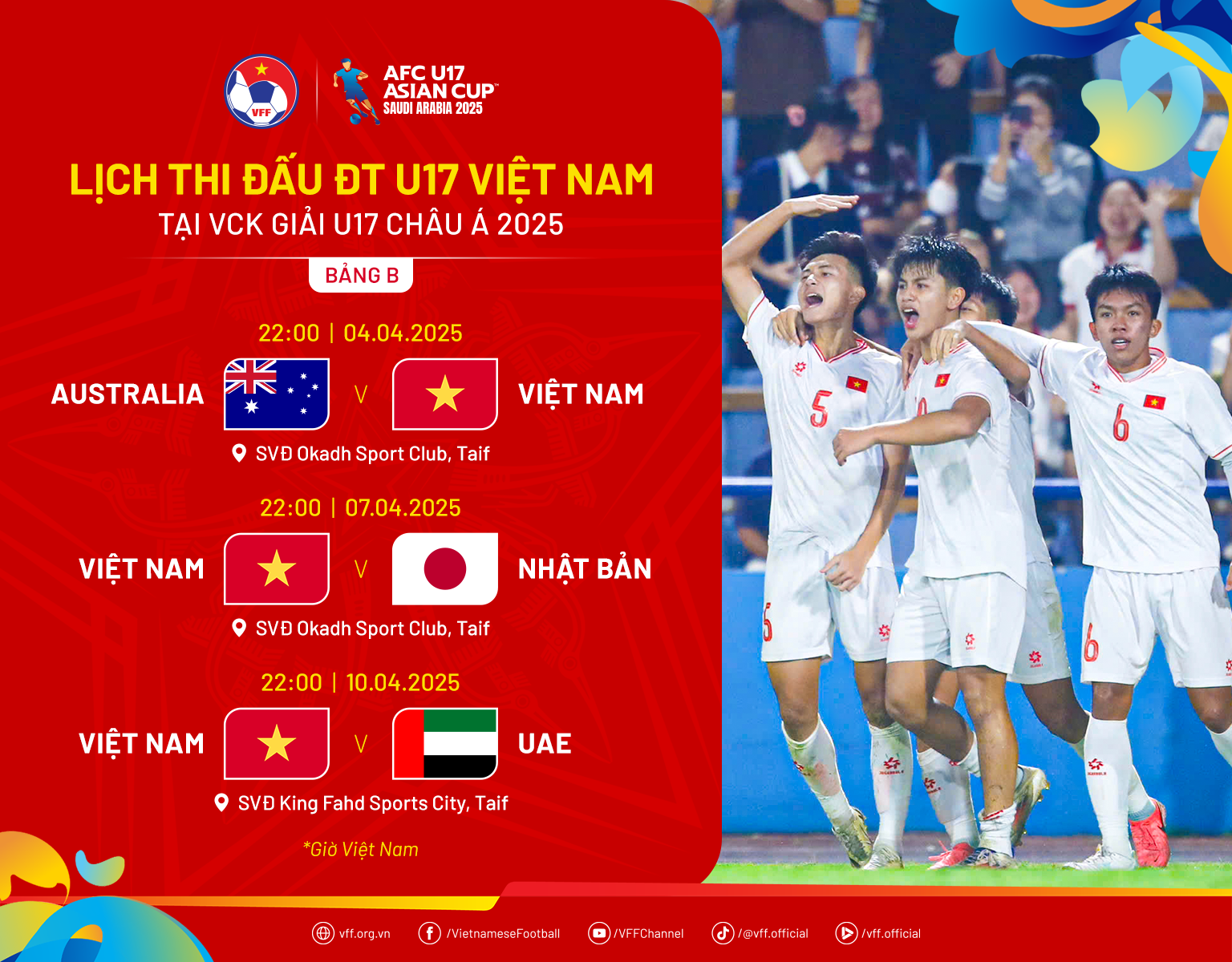 VFF đầu tư cho U17 Việt Nam và U22 Việt Nam - Ảnh 2.