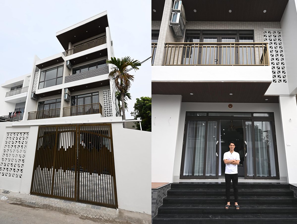 5 ngôi sao bóng đá Việt Nam xây biệt thự báo hiếu bố mẹ: Văn Toàn và những ai? - Ảnh 5.