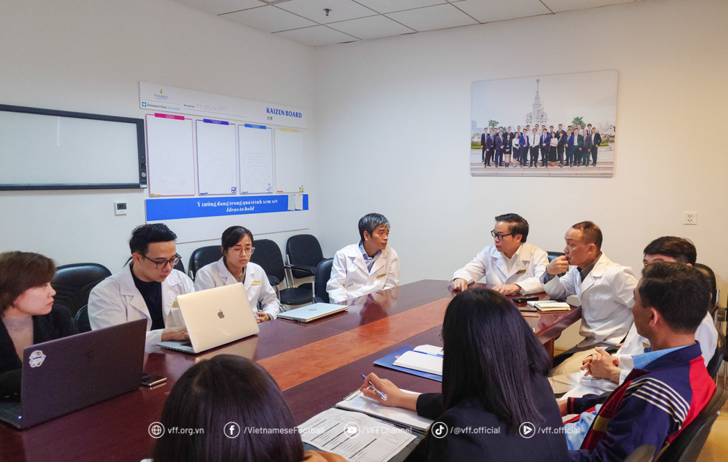VFF cập nhật quá trình hồi phục của Nguyễn Xuân Son- Ảnh 6.