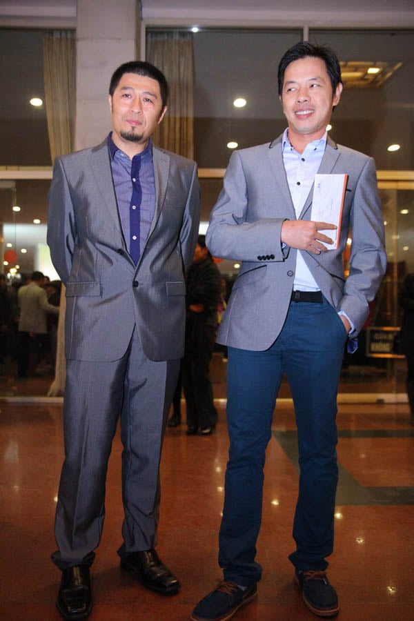 Đạo diễn Trí Nguyễn và Thái Hòa
