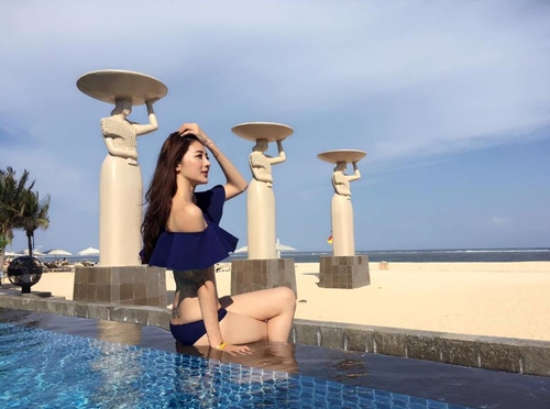 Khỏa thân trong tuyết, hot girl xứ Đài bị nghi ngờ chiêu trò