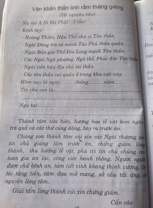 Văn Khấn Nôm Ngày Rằm Tháng Giêng: Ý Nghĩa, Mẫu Cúng Và Lưu Ý Quan Trọng