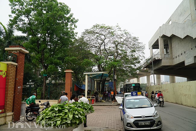 anh: ha noi chu truong lam bai do xe ngam trong cong vien thu le hinh anh 7