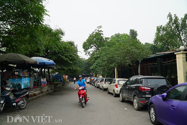 anh: ha noi chu truong lam bai do xe ngam trong cong vien thu le hinh anh 11