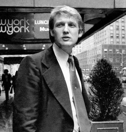 Thời trẻ điển trai, cực nhiều tiền và rất đào hoa của ông Trump