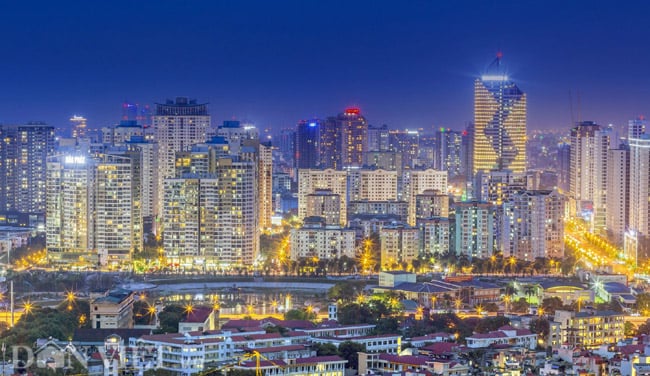 hinh anh ha noi hien dai voi cac toa nha cao tang moc len san sat hinh anh 10