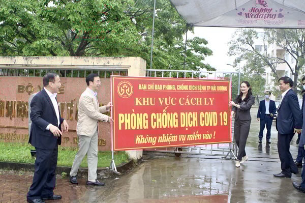 Ghi nhận 1 ca Covid-19 mới, Bệnh viện Dã chiến số 2 Hải Dương giải thể