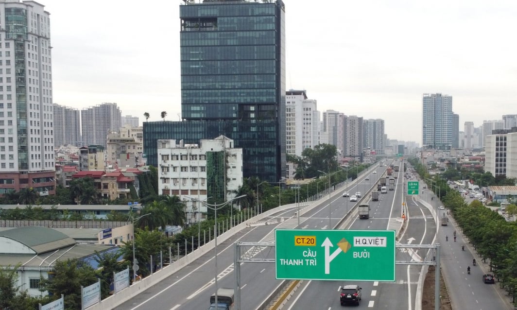 Thông tin quan trọng cần lưu ý khi di chuyển qua Vành đai 3 đoạn Mai Dịch – Đại lộ Thăng Long đang sửa chữa