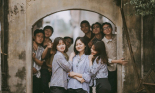 Bộ ảnh kỷ yếu gợi nhớ hình ảnh làng quê Việt xưa