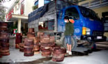 Bắt giữ ô tô chở gần 300 khúc gỗ nghiến trái phép được ngụy trang tinh vi