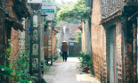 Làng cổ lãng đãng nét thu 
