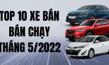 Top 10 ô tô ăn khách nhất tháng 5 tại Việt Nam