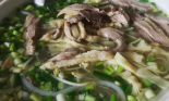 Món bún rằm tháng 7 kỳ công, đặc sản của người Tày Hà Giang