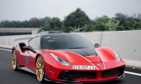 Ferrari 488 GTB độ 'khủng' nhất Việt Nam xuống phố