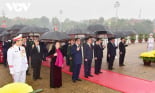 Lãnh đạo Đảng, Nhà nước viếng Chủ tịch Hồ Chí Minh nhân kỷ niệm 93 năm ngày thành lập Đảng