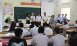 Bí thư Tỉnh uỷ Sơn La kiểm tra kỳ thi tốt nghiệp THPT năm 2023