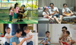 Trợ thủ của 4 ông bố showbiz 'siêu nhân' khi  mẹ vắng nhà